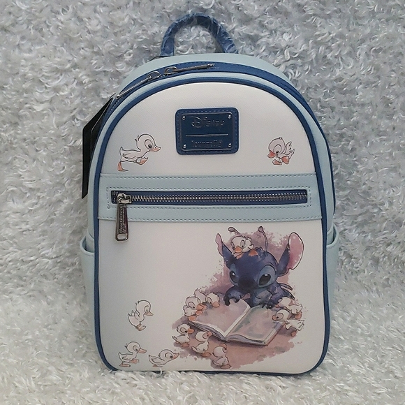 NWT Loungefly Lilo and Stitch Ducklings Mini Backpa… - Picture 2 of 14